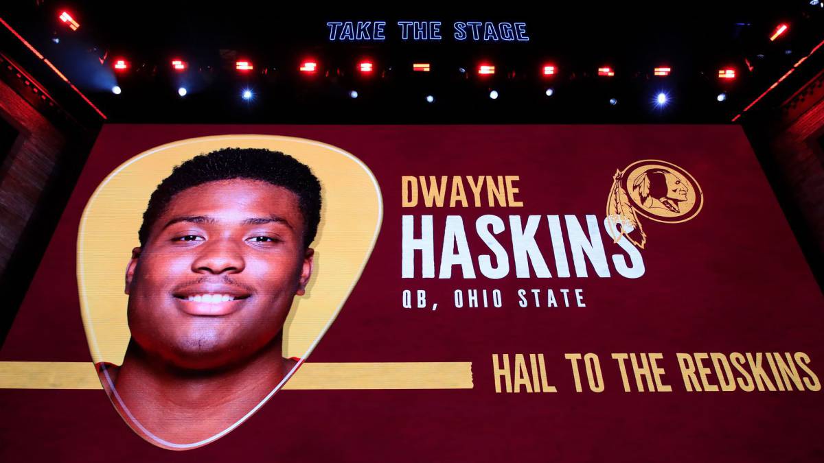 Selección de Dwayne Haskins en el Draft