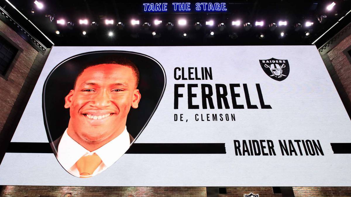 Raiders y Redskins, los ganadores de la primera ronda del Draft