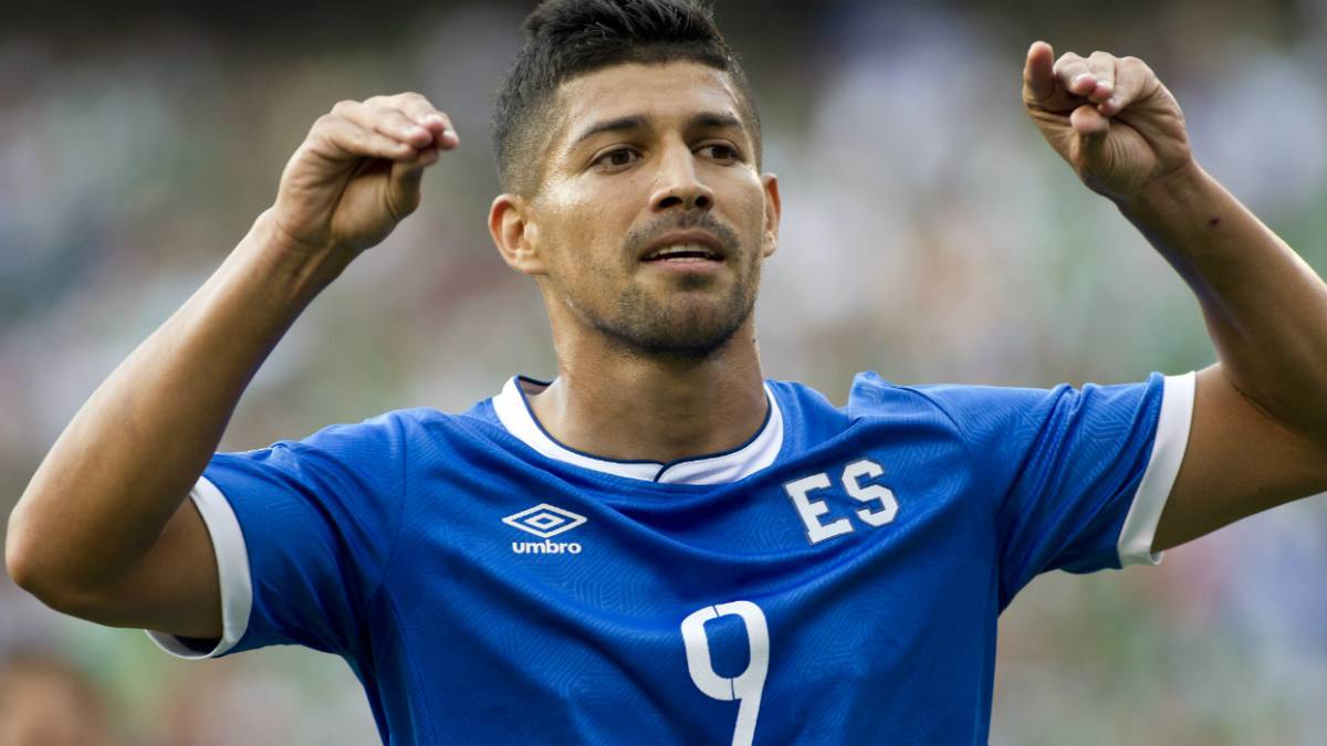 Nelson Bonilla con la Selección de El Salvador