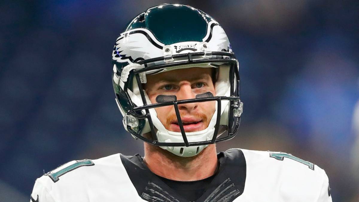Carson Wentz con los Eagles