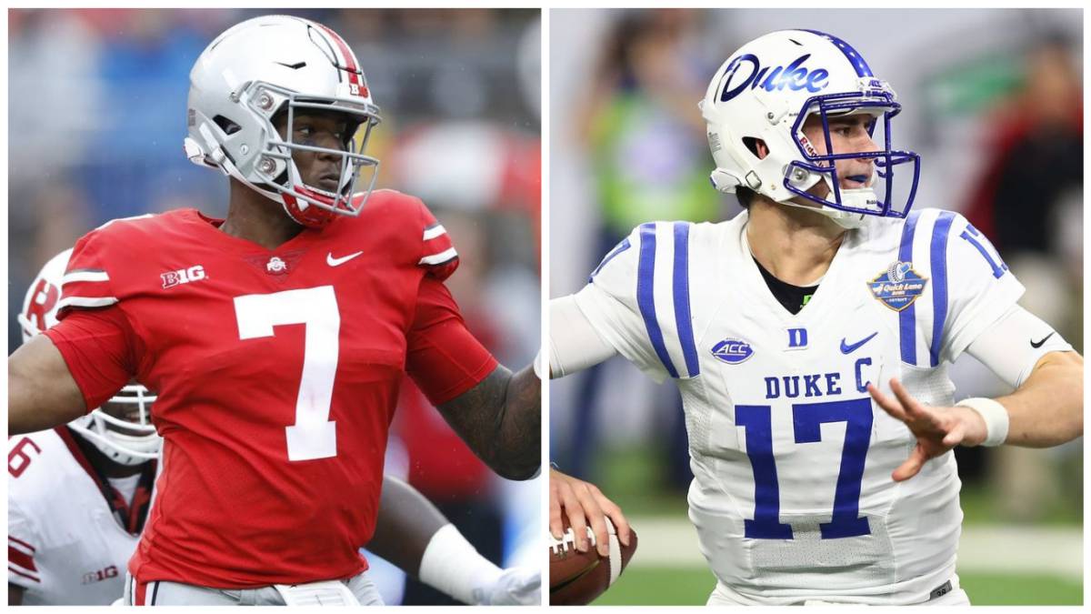 Dwayne Haskins y Daniel Jones