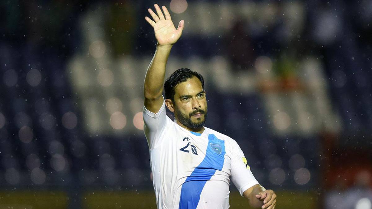 Carlos 'Pescadito' Ruiz con Guatemala