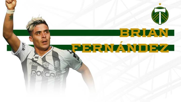 Brian Fernández ya es nuevo jugador de Portland de la MLS