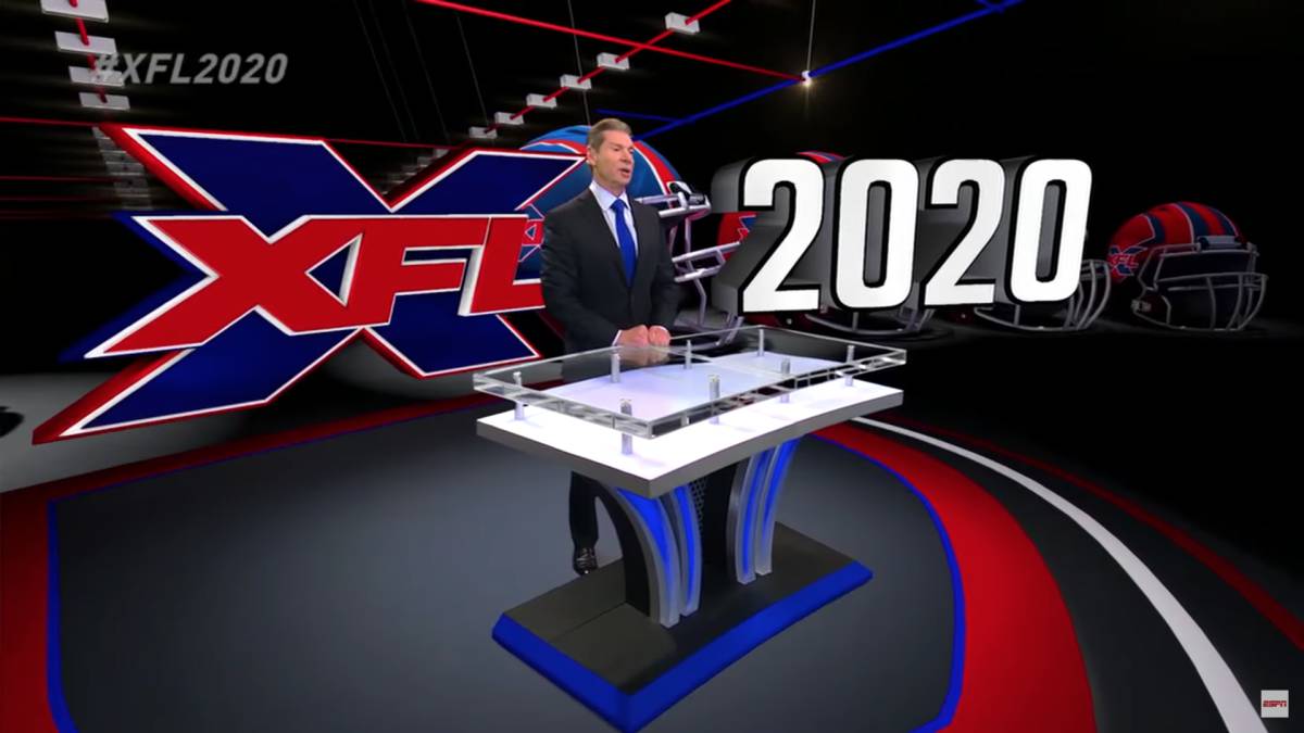 XFL anuncia acuerdos con ESPN y FOX para el 2020