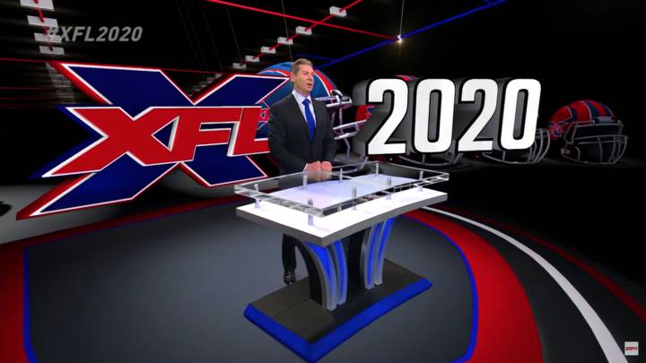 XFL anuncia acuerdos con ESPN y FOX para el 2020