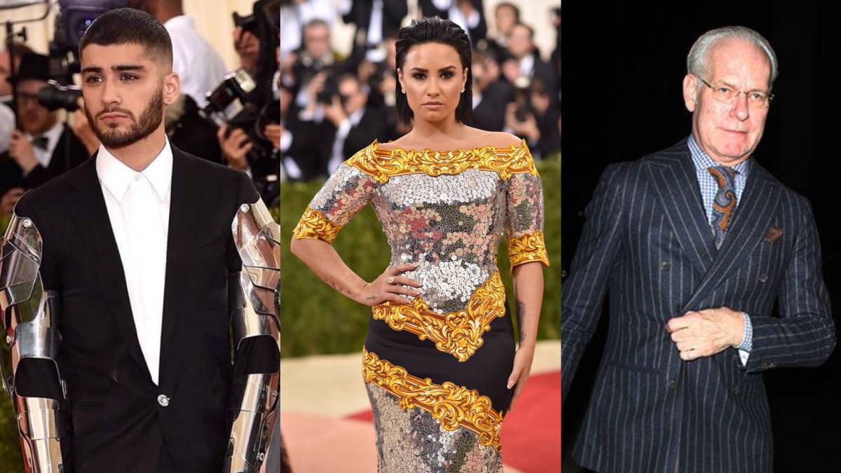 Demi Lovato, Zayn Malik, Tim Gunn, son algunos de los famosos que no asistirán a una de las fiestas más ostentosas de la moda internacional.
