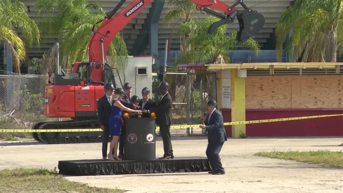 Demolición del Lockhart Stadium