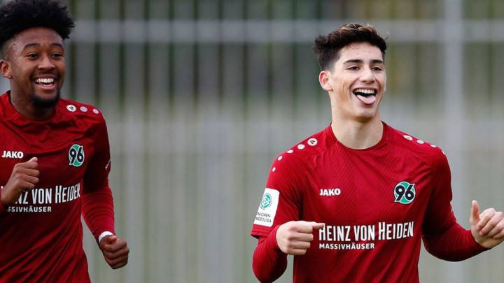 Sebastian Soto con Hannover 96