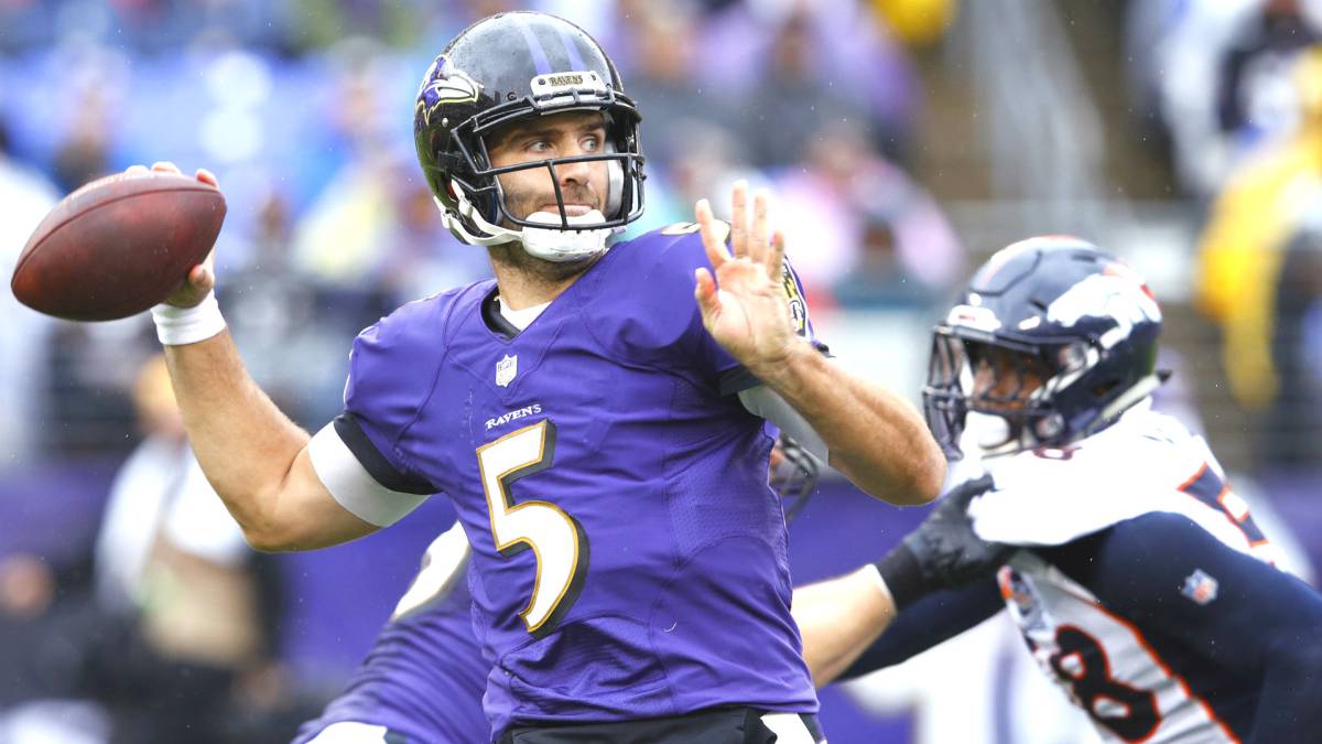 Ser mentor no es una de las prioridades de Joe Flacco