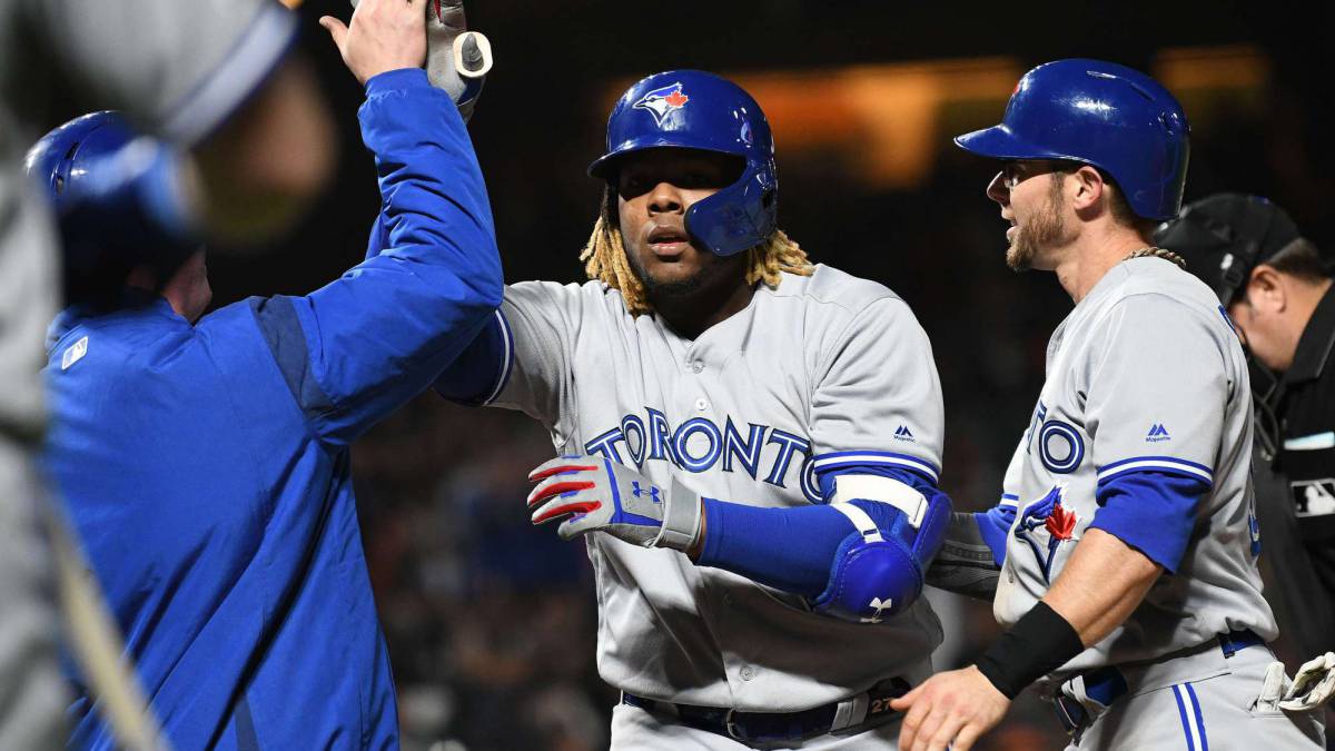 Vladimir Guerrero en partido de Toronto