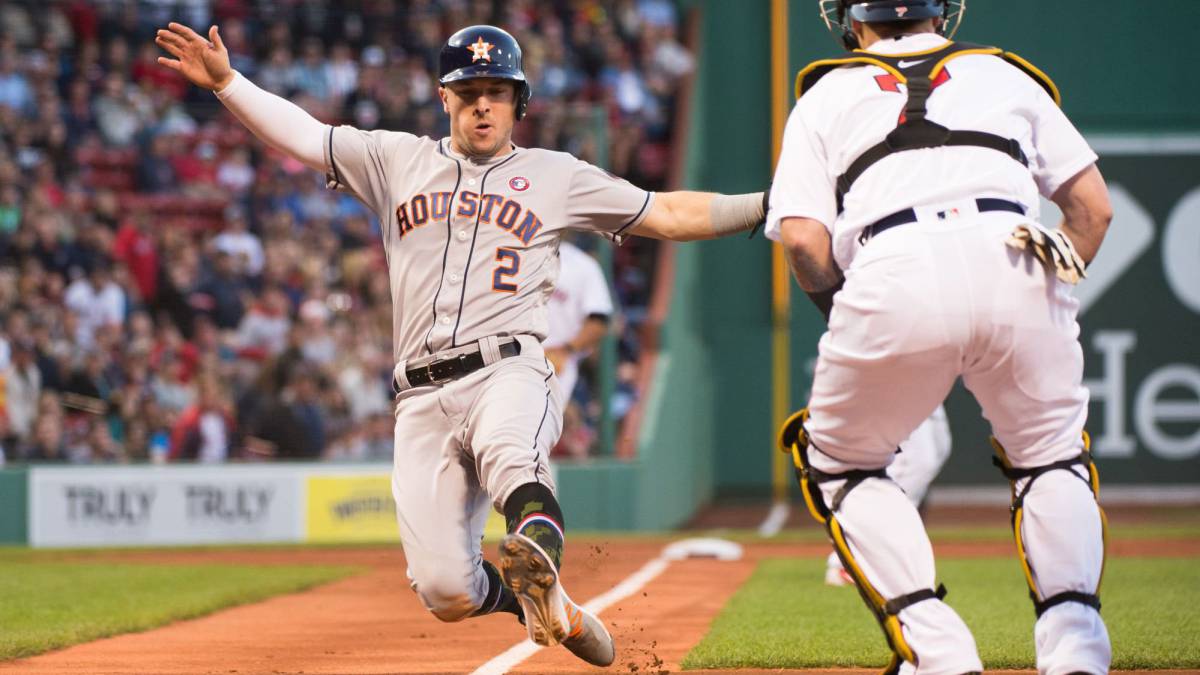 Alex Bregman con los Astros
