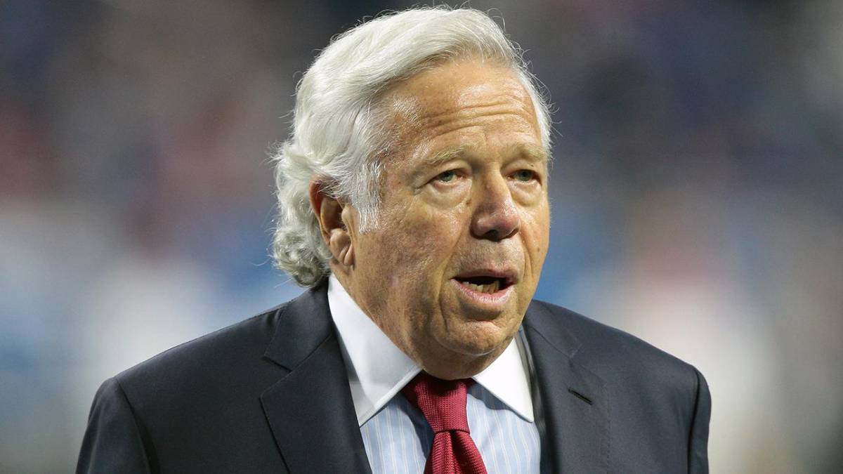 Robert Kraft en partido de los Patriots
