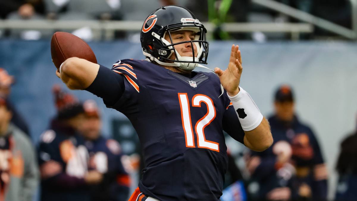 Matt Barkley en partido de los Bears