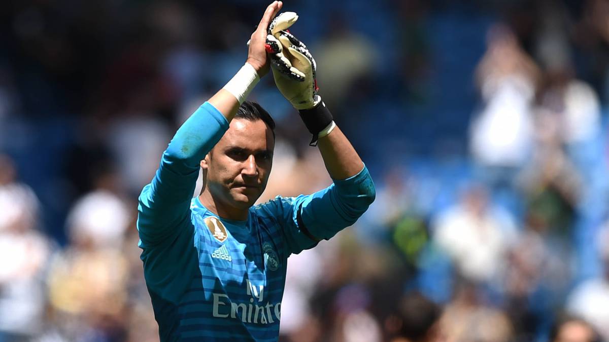 Keylor Navas con Real Madrid