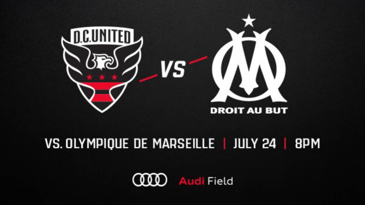 El Audi Field abrirá sus puertas en julio para recibir a un invitado de lujo. El Marseille visitará la capital de USA para medirse en un amistoso a DC United.