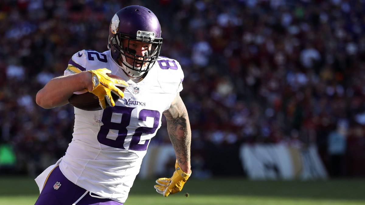 Kyle Rudolph podría llegar a los New England Patriots