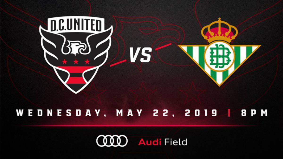 ¿Cómo y dónde comprar boletos para el D.C United vs Real Betis?