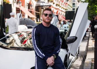 Canelo derrochando en París