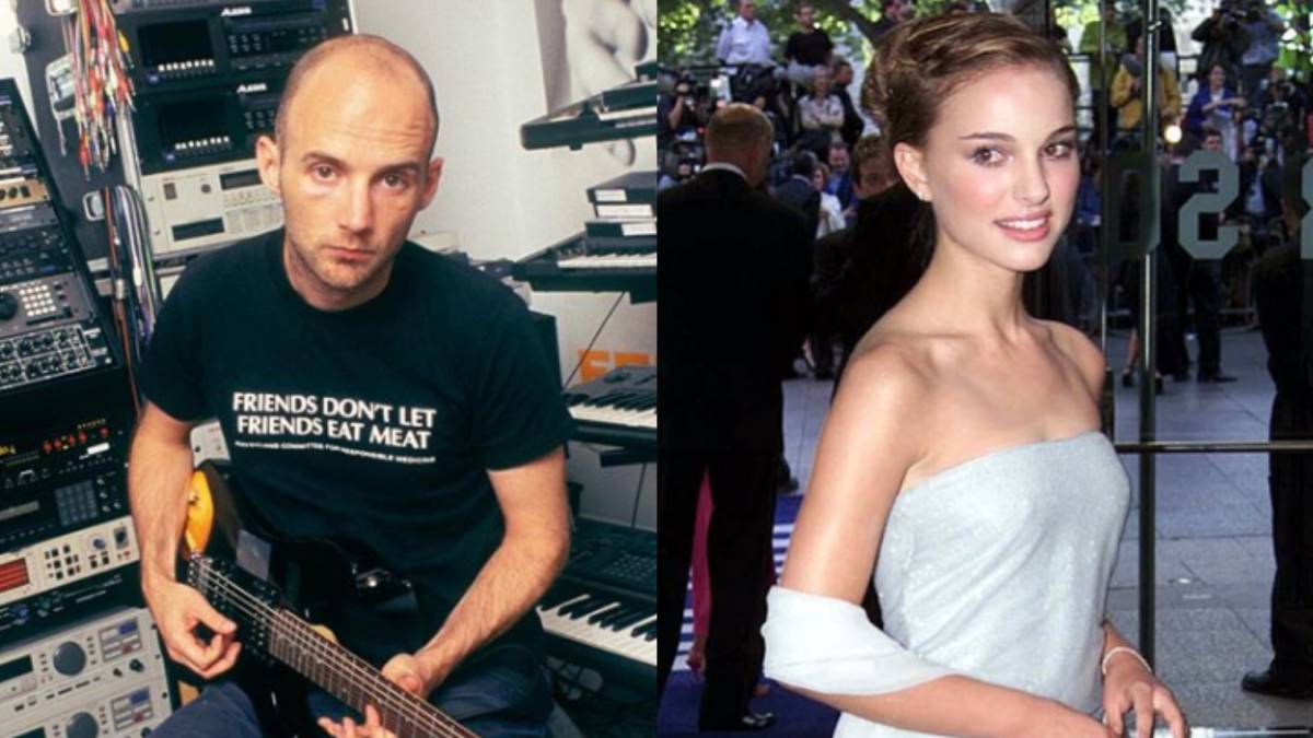La actriz señaló que cuando conoció a Moby ella tenía 18 años, después de que ella se graduó de la preparatoria, por lo que él era un hombre mucho mayor