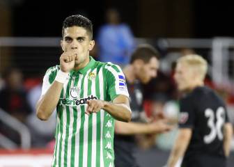 Manita del Real Betis a DC United en Washington