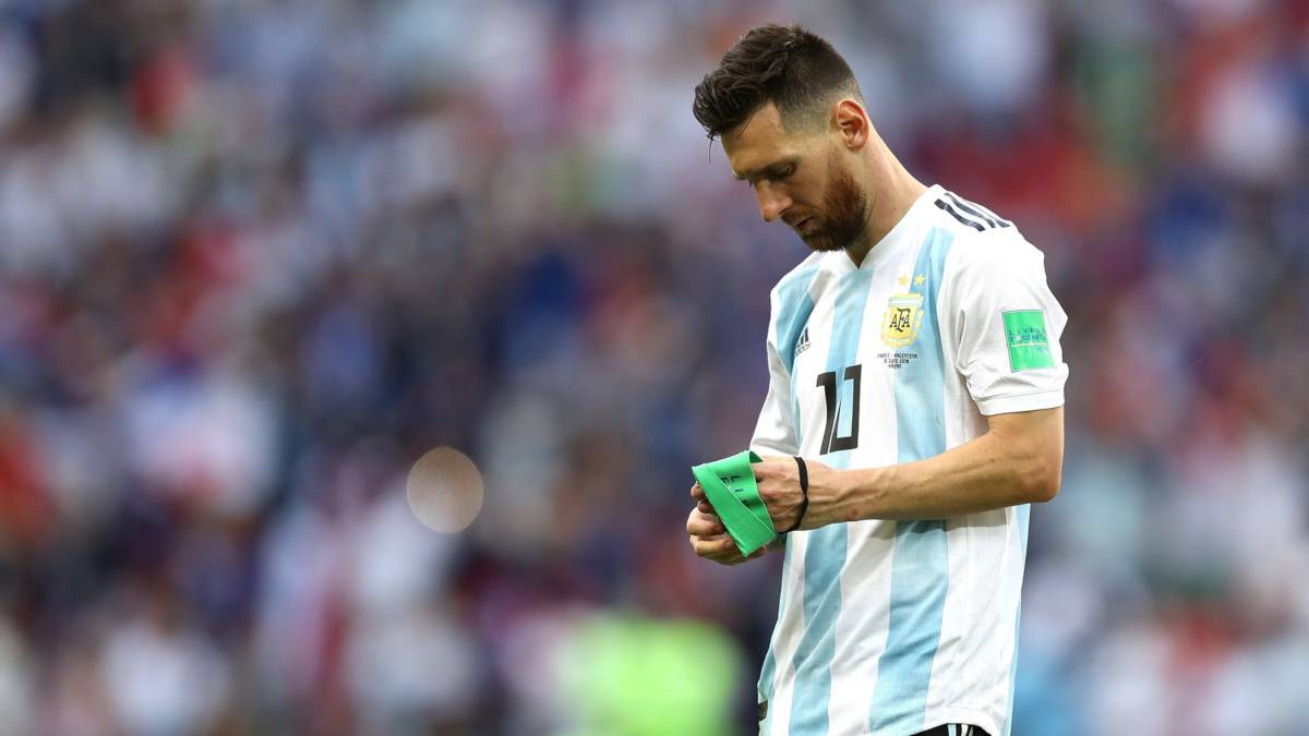 Messi con Argentina