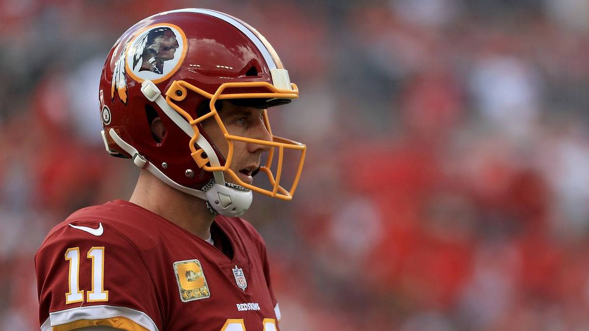 Alex Smith con los Redskins