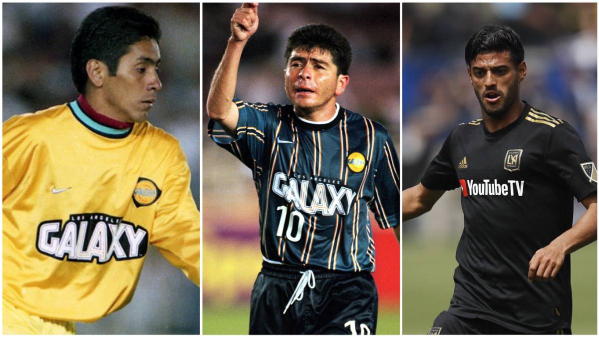 Jorge Campos, Mauricio Cienfuegos, Carlos Vela