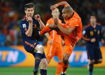 ¿Qué fue de Nigel de Jong? Recordado por patear a Xabi