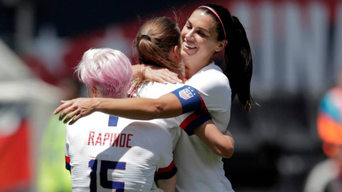 USA femenil golea a México y hace las maletas para el Mundial