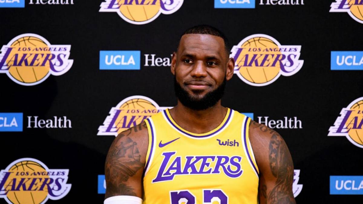 LeBron James con los Lakers