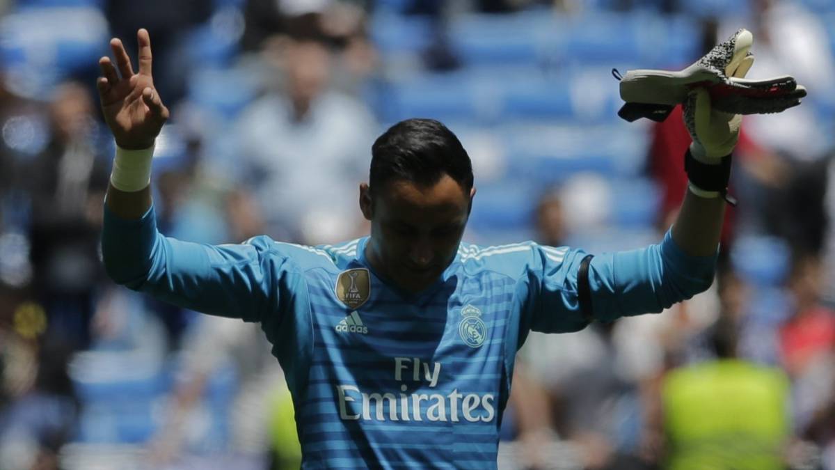 Florentino Pérez no está seguro si Keylor Navas dejará el Madrid