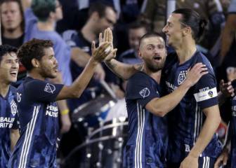 Zlatan manda: anotó y dio asistencia en triunfo del Galaxy
