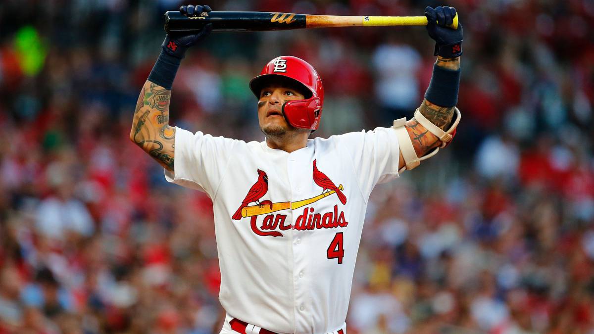 Yadier Molina, baja por diez días con los St. Louis Cardinals