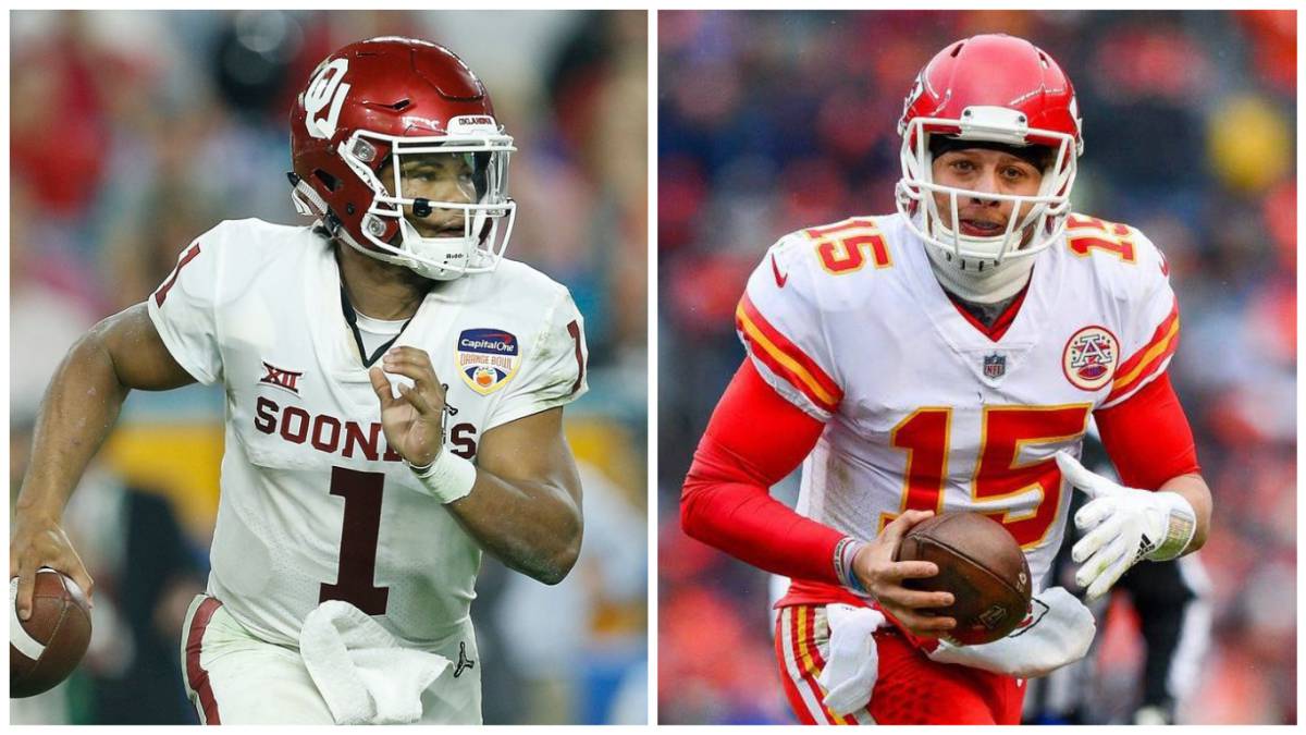 Kyler Murray y Patrick Mahomes