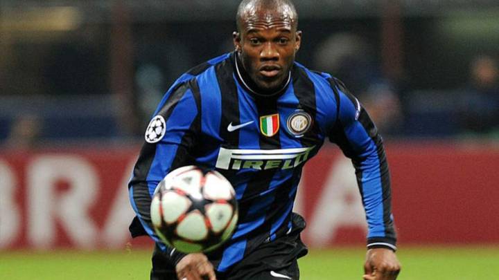 David Suazo cuando jugaba con el Inter de Milan