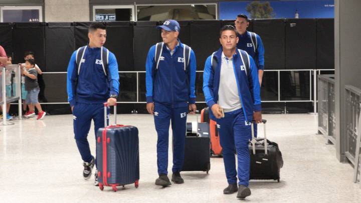 La Selecta llegó el sábado por la mañana a Estados Unidos para enfrentar a Haití en Washington.