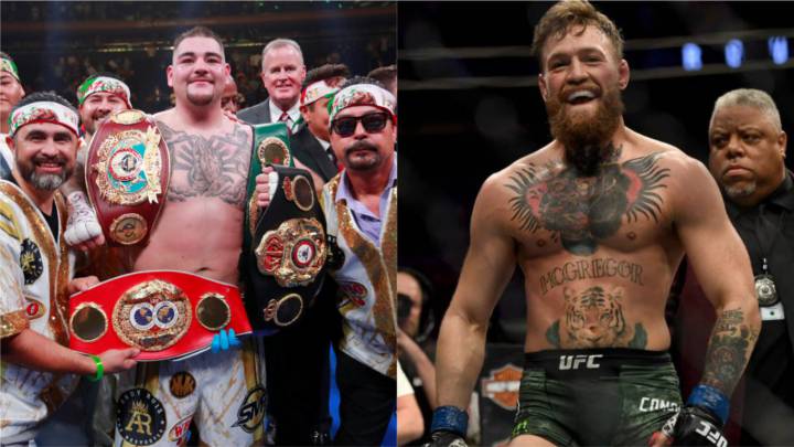 McGregor se rinde a México tras victoria de Andy Ruíz