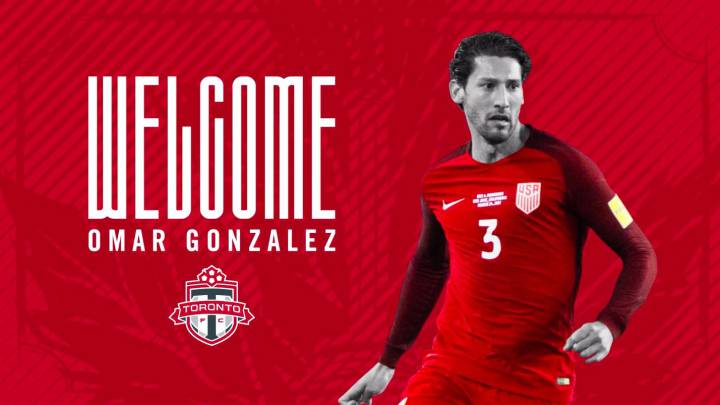 Omar González volverá a la MLS con el Toronto FC