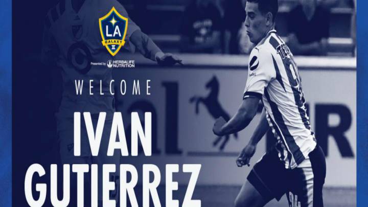 El mexicano Iván Gutiérrez es nuevo jugador del LA Galaxy II