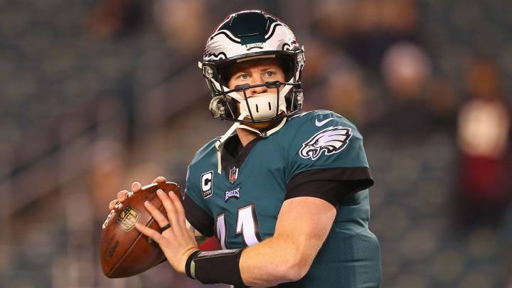 Carson Wentz con los Eagles