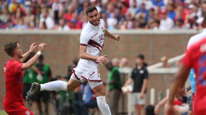Estados Unidos fue goleado por Venezuela en Cincinnati