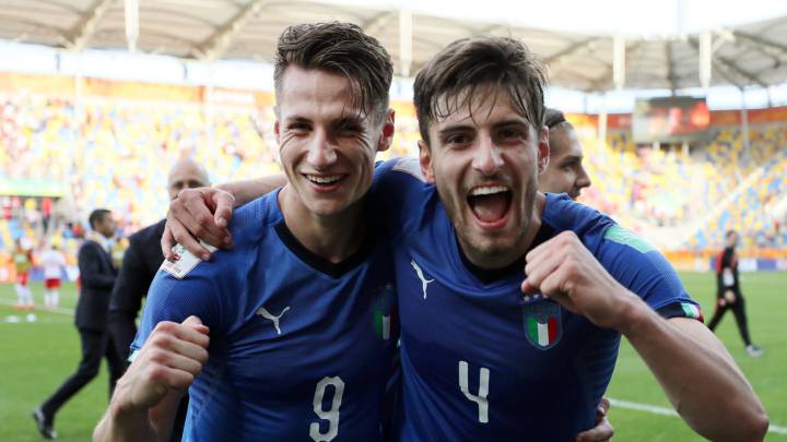 Pinamonti, el italiano que quiere ser como Zlatan Ibrahimovic