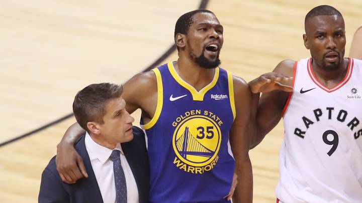 Kevin Durant en las Finales de la NBA