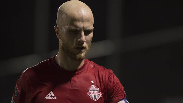 Michael Bradley en un encuentro de la Copa de Campeones de la CONCACAF.