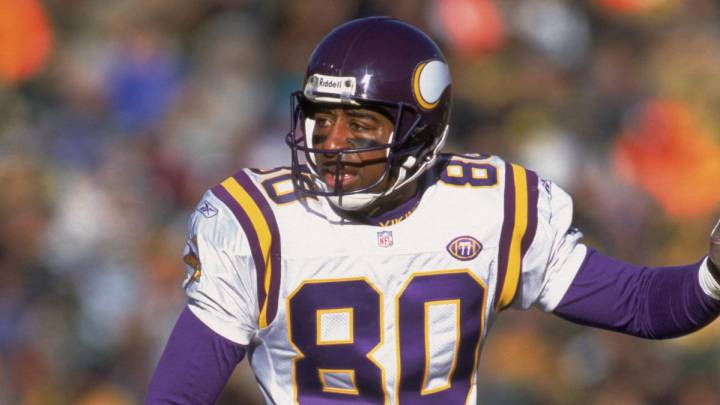 Chris Carter con los Vikings