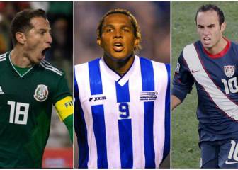 El Top 10 de los goleadores históricos en la Copa Oro