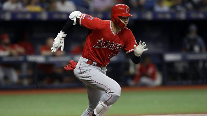 Shohei Ohtani en partido de los Angels