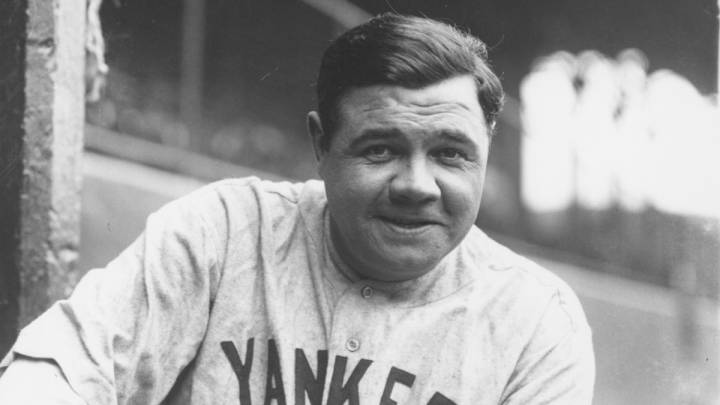 Babe Ruth en partido de los Yankees