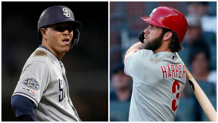 Manny Machado y Bryce Harper