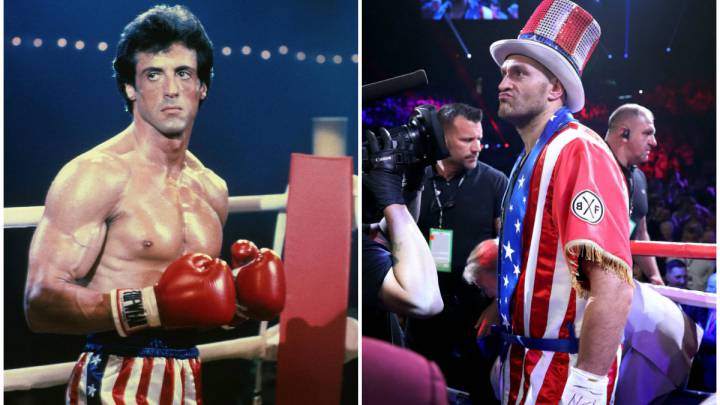Rocky felicita a Tyson Fury